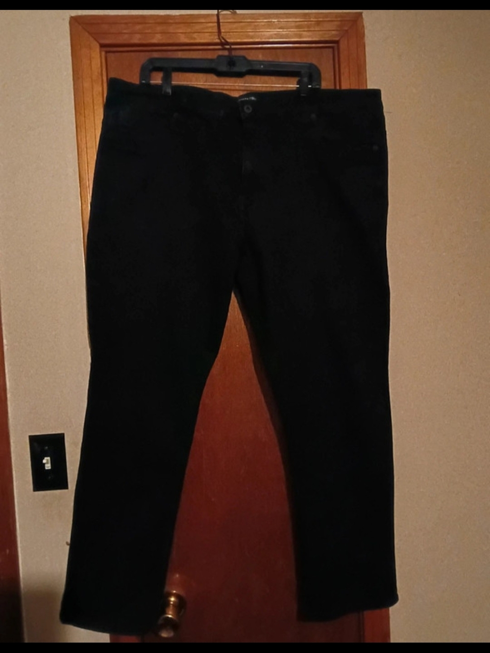 Kenneth Cole Black Straight-Leg Jeans